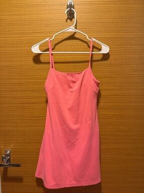 lululemon athletica Pink Spaghetti-Strap Slip Dress- worn twice